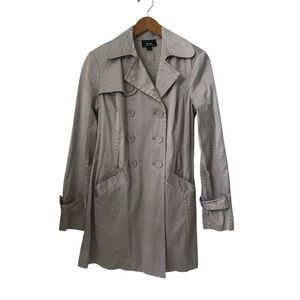 Like New! Bwear Gray Trench Coat sz M